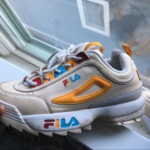 Colorful Fila Disrupters